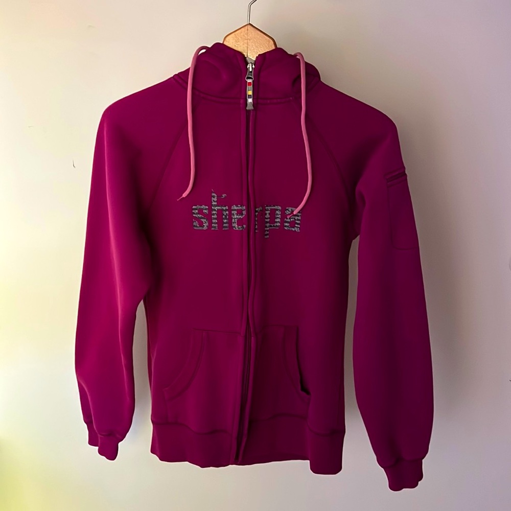 Sherpa hoodie